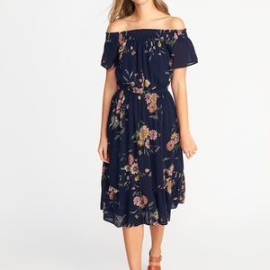 Old Navy floral maxi dress